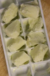 thai basil ice cream cubes