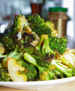 spicy roasted broccoli