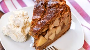 this dutch apple pie has it all: a delicious (and easy!) crust, awesome spices, and perfect texture apples. great for thanksgiving!