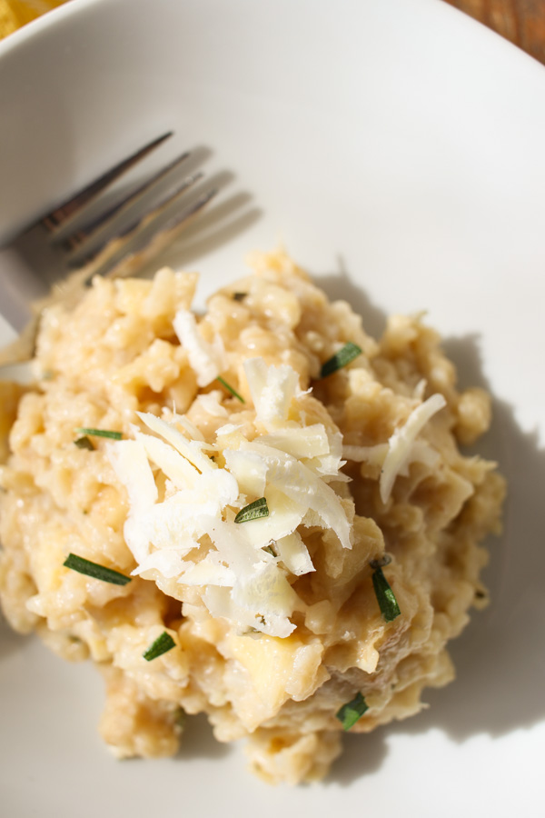parsnip risotto