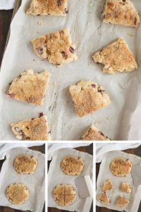 these apple cranberry scones are perfect for fall, with a light, moist texture and just the right blend of spices. no mixer necessary!