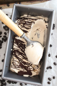 kahlua chocolate chip ice cream combines coffee, chocolate, and kahlua into a creamy, frozen treat. just 6 ingredients – no egg custard.