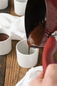 2 ingredients combine to create the most decadent, rich, chocolaty hot chocolate you’ve ever tasted, known in europe as drinking chocolate.