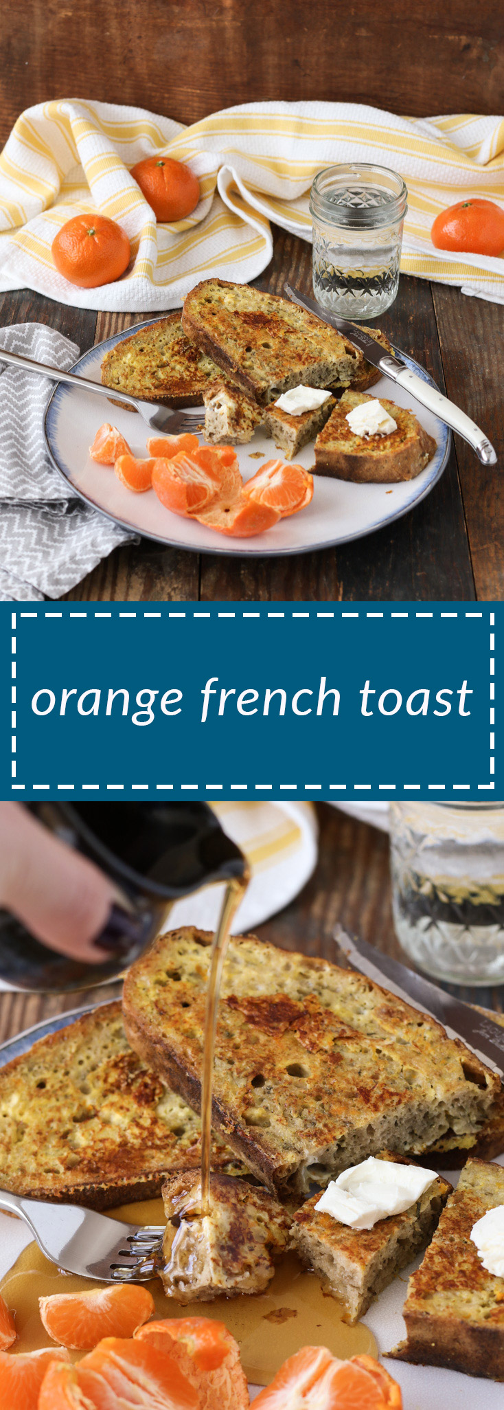 orange french toast tastes indulgent but is simple to make. the orange gives a subtle flavor boost, making good french toast even better.