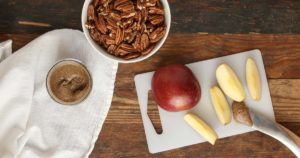 homemade pecan butter is delicious and so easy to make – it takes 1 ingredient and less than 5 minutes to make this homemade nut butter!