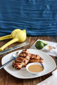 this simple grilled chicken marinade comes together quickly with just a few (mostly pantry) ingredients. perfect for summer grilling!