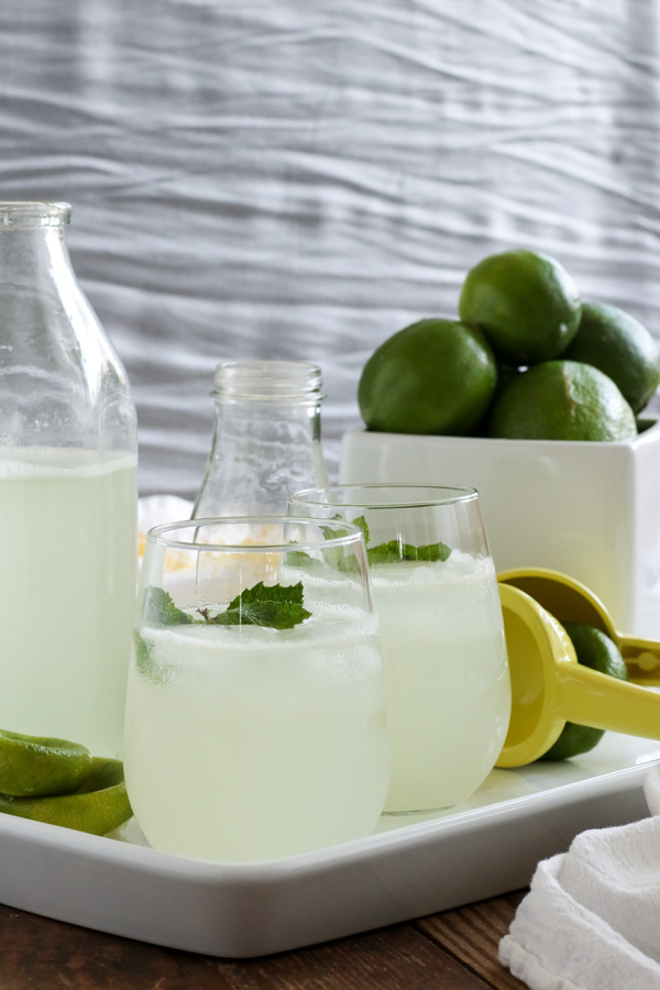 the lime rickey is a classic refreshing summer drink: it’s tart, sweet, sparkling, and easy to make with just a few simple ingredients.