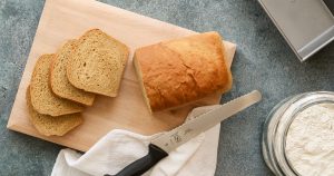 anadama bread is a traditional new england favorite, made with cornmeal and molasses, which gives great flavor to a soft, moist yeast bread.