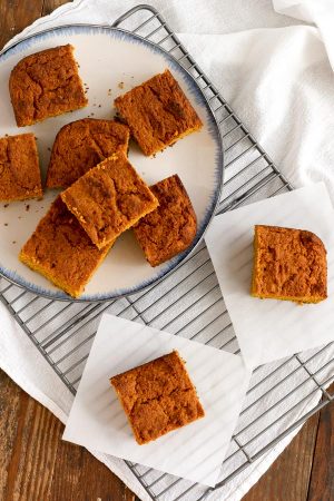 spiced pumpkin cornbread | tasty seasons